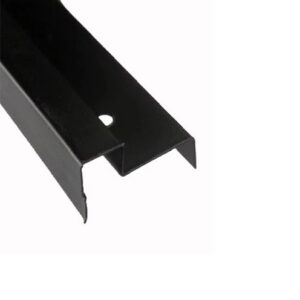 LEITO BAGUETE - 1185MM - PRETO FOSCO - EUCATEX